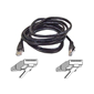 Belkin CAT5e UTP Snagless Patch Cable Black 2m