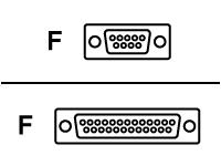 Belkin Compact Adapter Block DB9 Female to DB25 Female