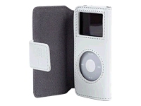 BELKIN Folio Case for iPod nano - Case for digital player - leather - white