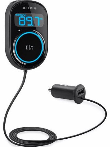 Belkin In Car Audio Connect FM Transmitter - Bluetooth