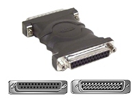 Belkin Null Modem Adapter Block- DB25 M/F- CrossWired