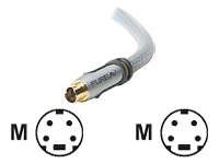 Belkin Pure AV Silver Series - video cable - S-Video - 2.4 m