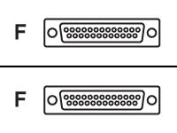 Belkin Serial Cable DB25 Female to DB25 Female 3m