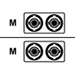 Belkin ST - ST 1m Fibre Cable