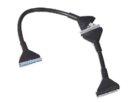 Belkin Ultra ATA 133 Round IDE Ribbon Cable - Black 0.6m