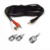 Y Audio Cable (black) 1.8m