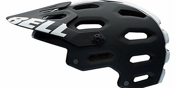 Super 2 Lid - Matt Black/White, Large