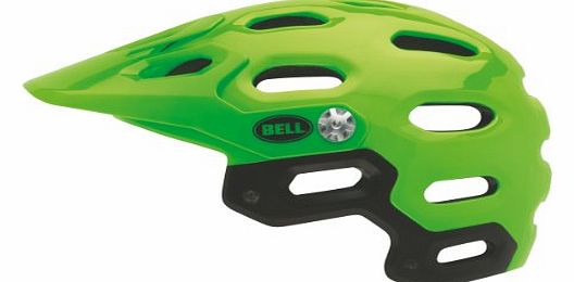 Bell Super Helmet Black White Star