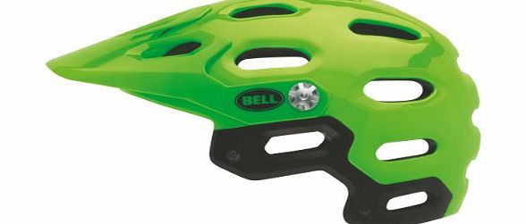 Bell Super Mountain Bike Helmet green Head circumference 59-63 cm 2014 Mountain Bike Cycle Helmet