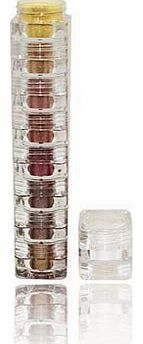 bellapierre Cosmetics Bella Pierre 9-Stack Shimmer Powder Set, Serenity, 9-Count by Bella Pierre