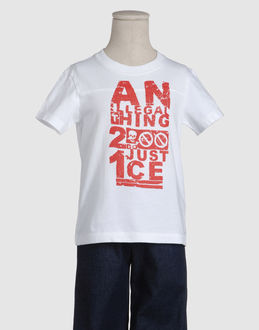 TOP WEAR Short sleeve t-shirts BOYS on YOOX.COM