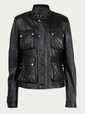 belstaff leather black