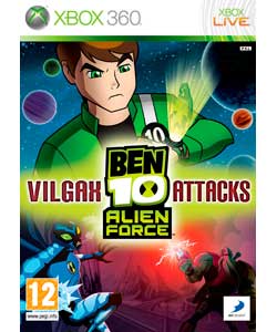 Namco Ben 10 Alien Force Vilgax Attacks Xbox 360