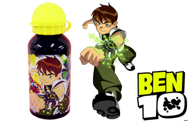 ben 10 Aluminium Bottle