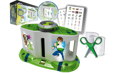 Ben 10 Sticker Machine