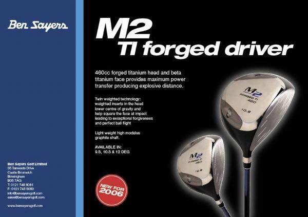 M2 Forged Ti 460cc Golf Driver