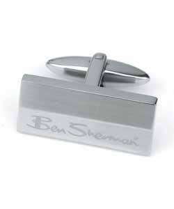 Brushed Polished Cufflinks