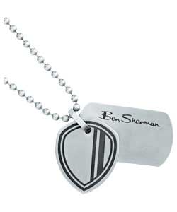 Plectrum Double Dog Tag Pendant