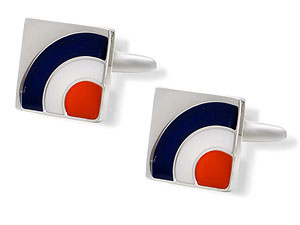 Quarter Target Swive Cufflinks 019503