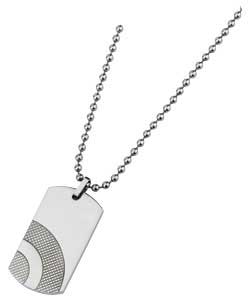 Target Single Dog Tag Pendant