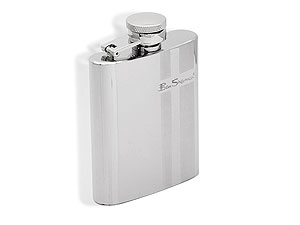 Tonal Stripe Hipflask 013009