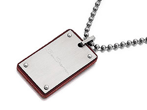 ben sherman Two Textures Dog Tag 019526