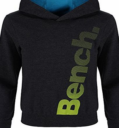 Bench Boys Speedballer Hoodie, Blue (Total Eclipse), 13 Years (Manufacturer Size:13-14)