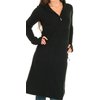 BENCH LONG LOGO HOODED MAXI CARDY