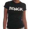 LARGE LOGO BENCH CLOTHING BLACK  TEE SHIRT