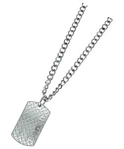 bench Gents Grid Dog Tag Pendant