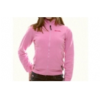 Girls Basic Zip Thru Track Top Percy Pink