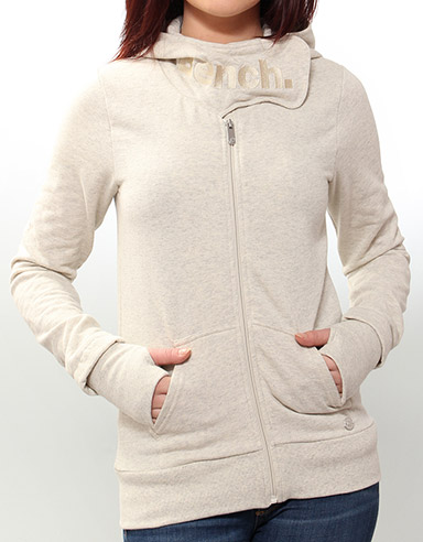 Putt Zip hoody - Cream