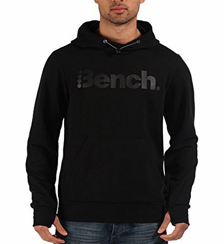 Bench Mens Felsic Hoodie, Jet Black, Large