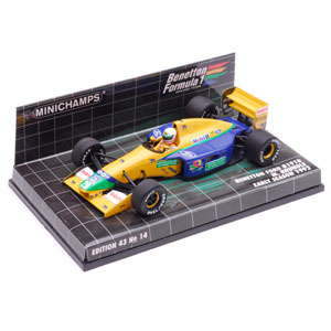 benetton B191B - 1992 - #20 M. Brundle