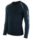 Galvin Green Enzo Long Sleeve Black/Aluminium XXL