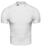 Under Armour Coldgear Mock Short Sleeve White XL