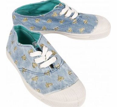 Glitter laces sneakers - Golden 26EUR-8,5UK