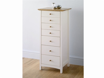 Alaska 7 Drawer Chest Small Single (2