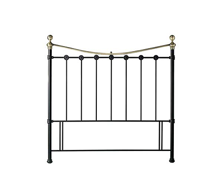 Bentley Designs Amelie Double Headboard in Black