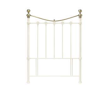 Bentley Designs Amelie Single Headboard in White