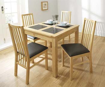 Atlantis Natural Square Dining Table