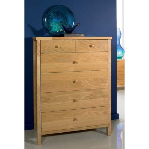 Bentley Designs Atlantis Pale Oak 4 2 Drawer Chest