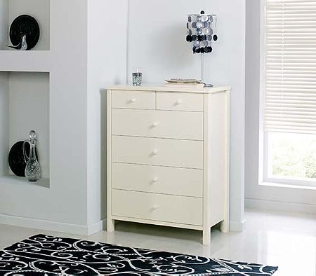 Atlantis Pearl Oak 4+2 Drawer Chest