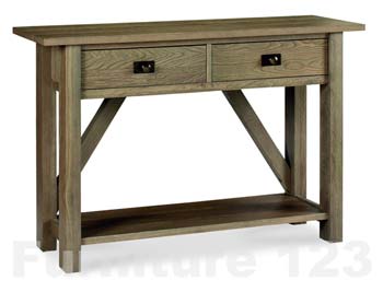 Callista Smoky Oak Console Table