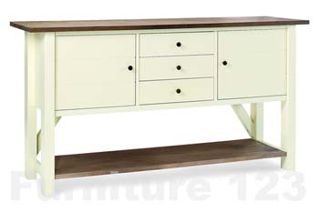 Callista Two Tone Large Sideboard