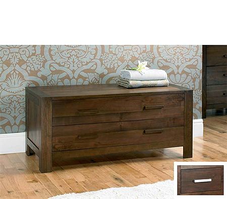 Bentley Designs Clearance - Lyon Walnut 2 Drawer Chest