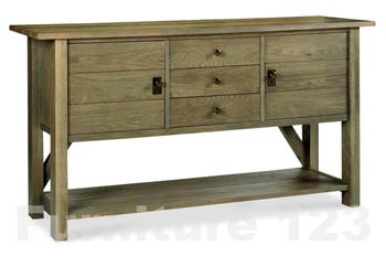 Coniston Smoky Oak Large Sideboard