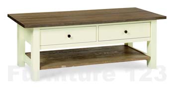 Bentley Designs Coniston Two Tone Coffee Table