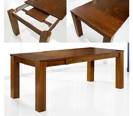 Bentley Designs Cuba Acacia Rectangular Extending Dining Table