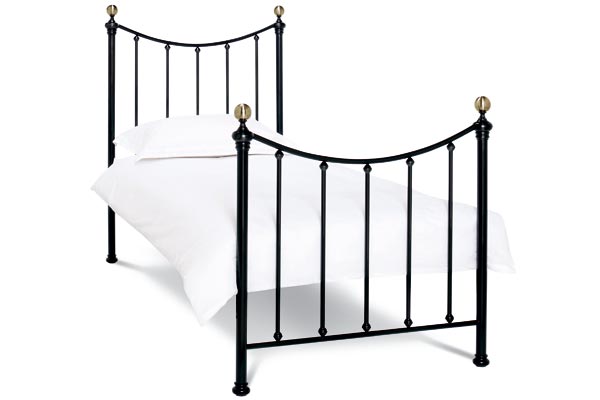 Hana Black Bedframe Single 90cm